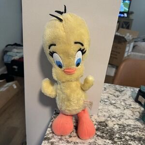 1971 Mighty Star Tweetie Bird 15" Push Warner Bros.